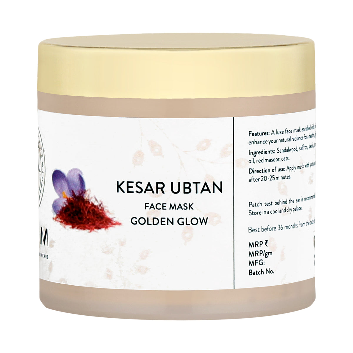 Ubtan Kesar Golden Glow Face Mask